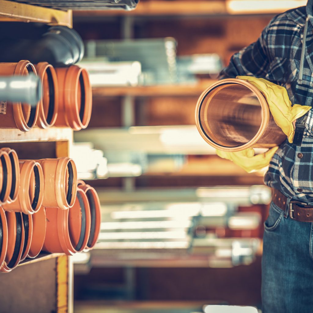 Worker with a Pipe