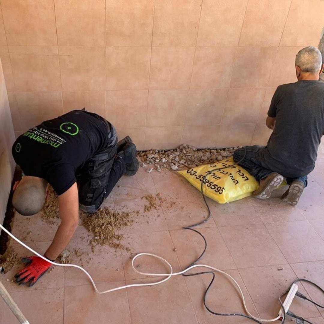 איטום מרפסת חיצונית